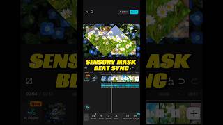 Sensory Mask Beat Sync Tutorial #capcut #capcutpioneer #1mincapcut #tutorial #capcuttutorial