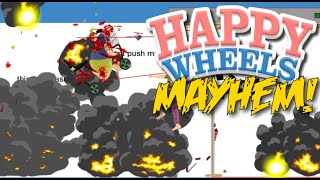 HAPPY WHEELS MAYHEM! [DASHIE LEVELS!]