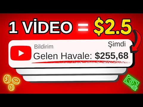 30 SANİYELİK VİDEO İZLE $2.5 PARA KAZAN! 💰(YENİ YÖNTEM) - Video İzleyerek İnternetten Para Kazanma