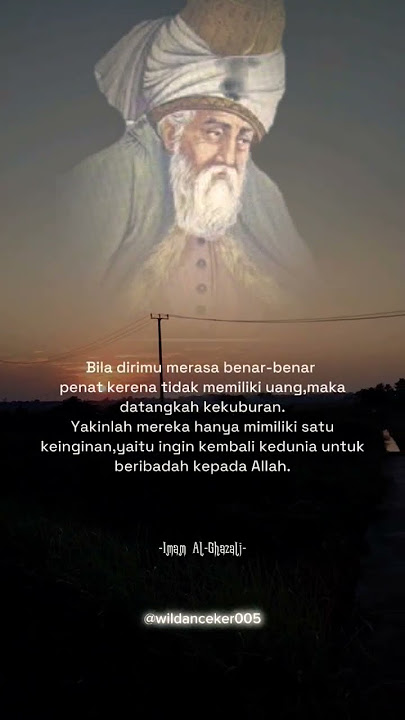 Kata bijak imam Al Ghazali tentang kehidupan #shortvideo #youtubeshorts #status #fyp #fypシ