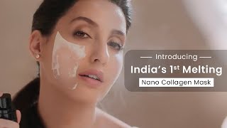 Introducing India's 1st Nanofiber Melting Collagen Mask by NuEssentials - Unveiled by Nora Fatehi