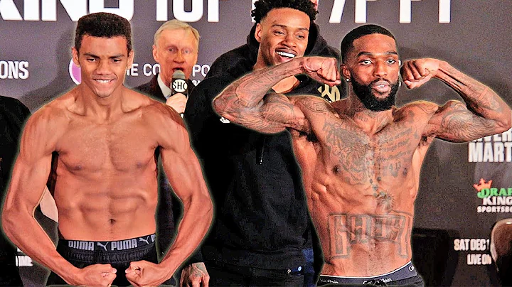 MICHEL RIVERA VS FRANK MARTIN  FULL WEIGH IN & FAC...