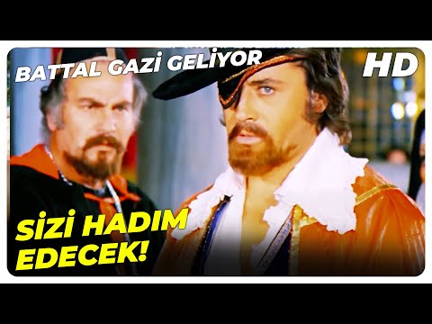 Savulun Battal Gazi Geliyor - Kan İçici Pis Köpek! | Cüneyt Arkın Eski Türk Filmi