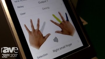 ISE 2017: ekey Displays ekey home Smart Home Technology