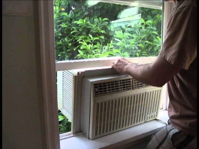 Como colocar/ instalar aire acondicionado de ventana 2022 / how to place  window air conditioner 