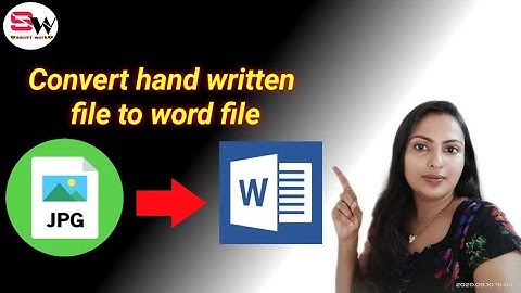 How to convert image file or hand writting file to word file | google lens | Hindi | tutorial