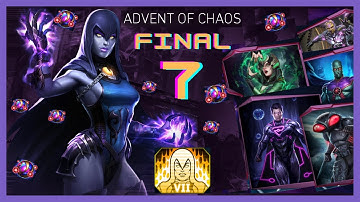 INJUSTICE 2 MOBILE - HEROIC 7 FINAL - BOSS RAVEN - Advent of Chaos Solo Raid Event