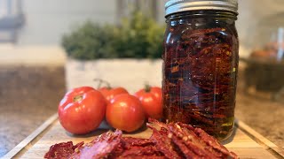 “Sun-Dried” Tomatoes in Olive Oil | Easy Homemade Tomato Preservation
