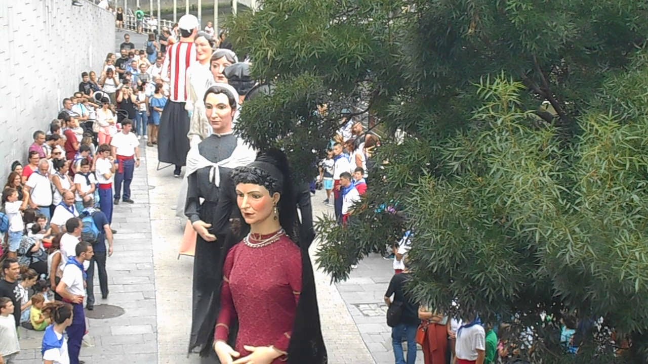 Gigantes en Bilbao | 23 agosto 2018 | Aste Nagusia