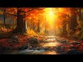 Relaxing Piano Music for Stress Relief, 24/7 Enchanting Autumn Nature Scenes "Leaves, Autumn Forest"