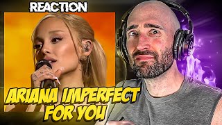 ARIANA GRANDE - IMPERFECT FOR YOU LIVE [FIRST TIME REACTION]