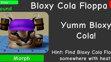 How To Get The “Bloxy Cola Floppa” | Find The Floppa Morphs #roblox #floppa