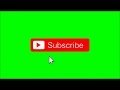 YOUTUBE LIKE AND SUBSCRIBE GREEN SCREEN OVERLAY 3 0