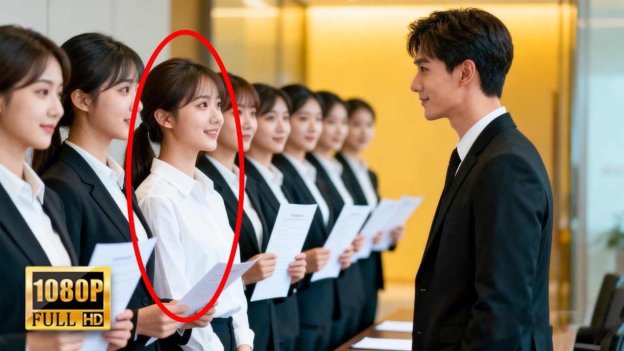 【Full Movie】 100位美女面試總裁助理，唯獨這位穿著髒襯衫的女孩被破格錄取！