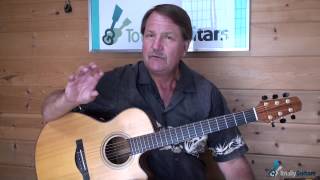 Carolina In My Mind by James Taylor - Acoustic Guitar Lesson Preview from Totally Guitars
