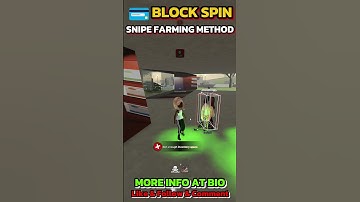 Block Spin New Snipe Farming Player Method 1M Per 10 Minute 💸 #blockspin #robloxscript