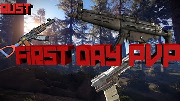 FIRST DAY PVP ACTION/MP5 & AK/Rust/ENGLISH SUBTITLES/CZ