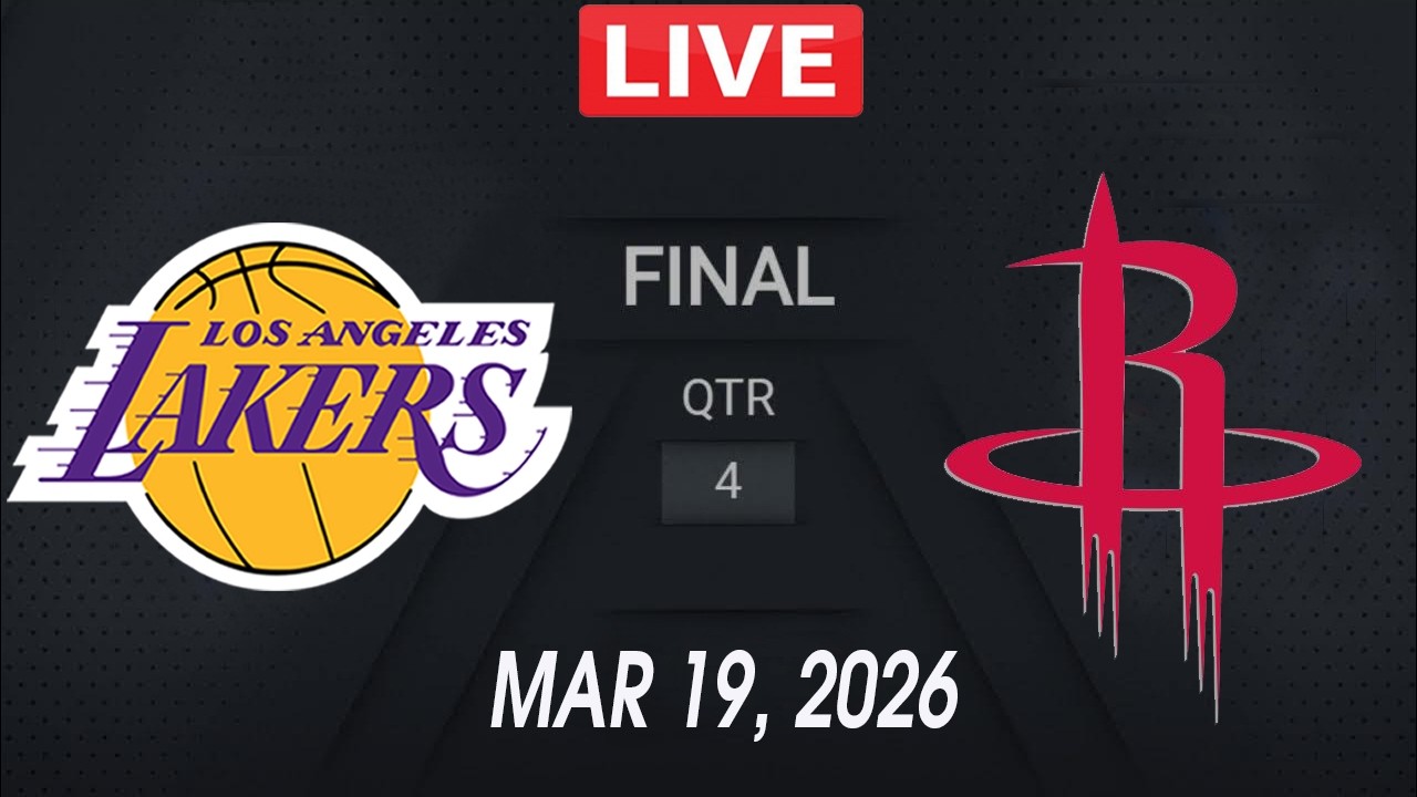 NBA LIVE! Los Angeles Lakers vs Houston Rockets | March 19, 2026 NBA ...
