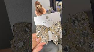 Meesho Korean hair bow 🎀💗 #meesho #shorts #ytshorts #shortsfeed #viralvideo #viral