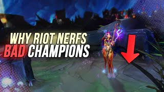Why Did Riot Have To Nerf A 40% Win Rate Champ In League of Legends?