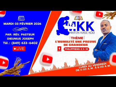 MATEN KASE KÒD S4 L HUMILITÉ UNE PREUVE DE GRANDEUR PAR PAST DIEUNIUS JOSEPH 