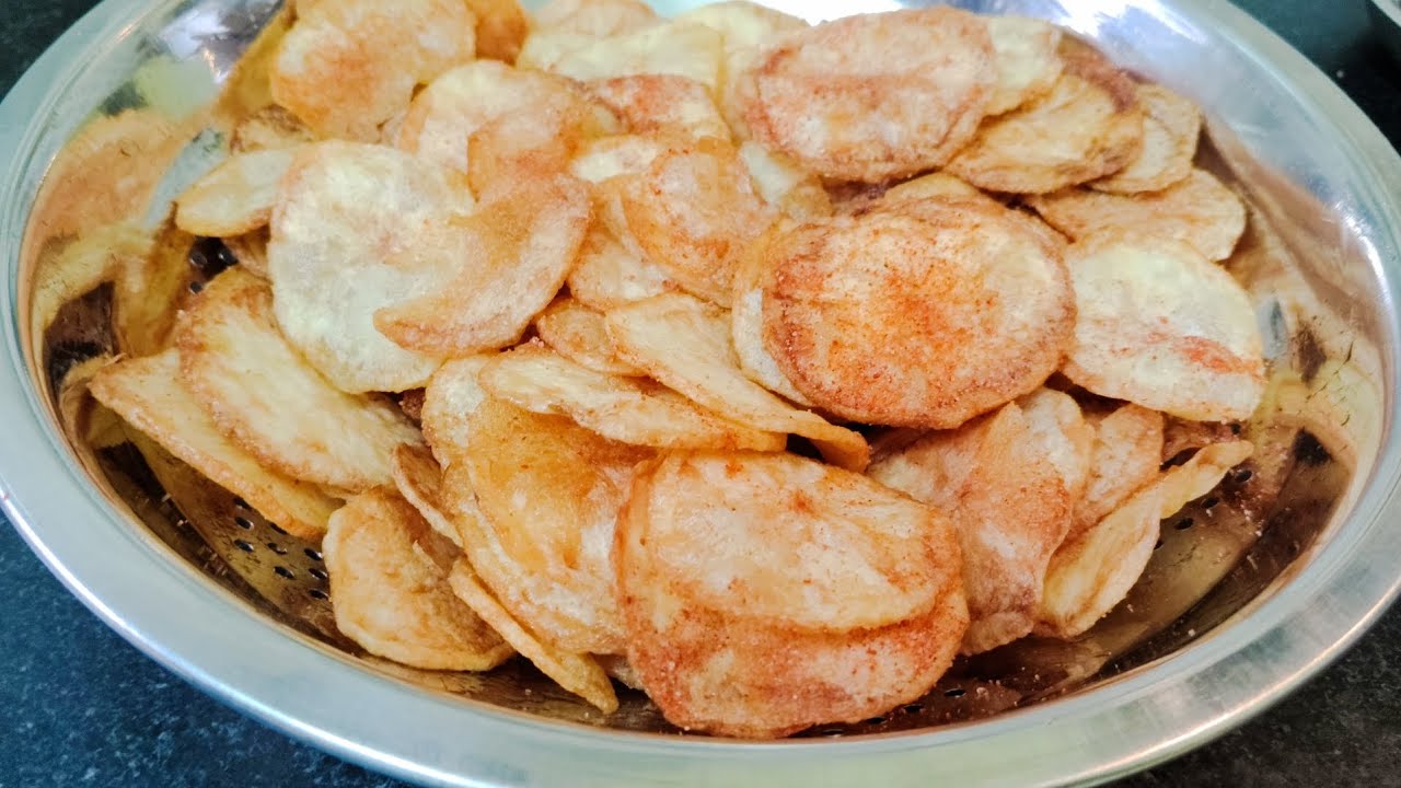দোকানের মতো মুচমুচে ইনস্ট্যান্ট আলুর চিপস || Instant Potato Chips Recipe || 