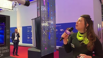 ISE 2019: ScreenLine Features the Maximilian Motorized Projection Screen