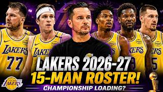 Los Angeles Lakers Projected 2026–27 Roster After Walker Kessler Trade!