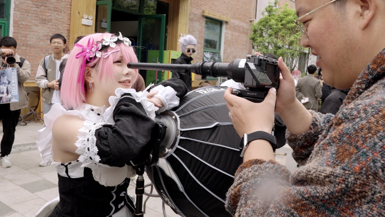 去漫展上拍摄coser的眼睛特写会是什么效果？