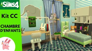 A free Kids Room CC Kit 🛏🧒 The Sims 4