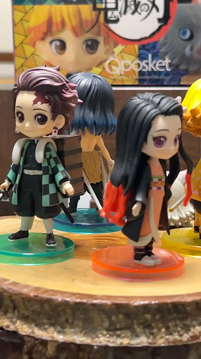 Qposket petit Demon Slayer Tanjiro Nezuko Inosuke Zenitsu #demonslayer