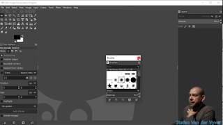 GIMP windows and dialogues