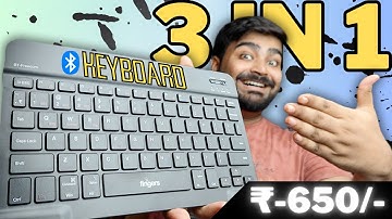 🔥Best Bluetooth keyboard under ₹-1000/-🔥| Portable Keyboard for iPad🔥