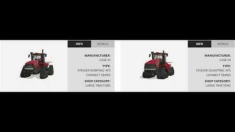 Case IH Steiger Rowtrac and Case IH Steiger Quadtrac in FS22