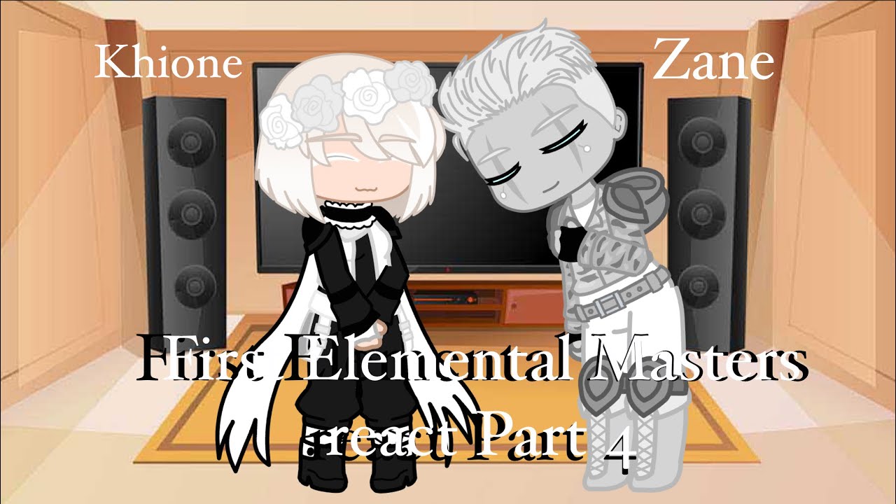 First Elemental Masters react to Zane (part 4/6) Ninjago Gacha Reaction ...