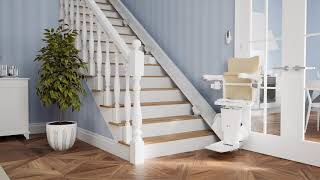 Handicare 1100   Slide Track   A unique solution