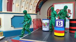 Operation playtime featuring the green army patrol at dca, January 13th, 2022