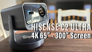 Hisense C2 Ultra: The Ultimate 4K Triple Laser Projector for Movie Nights 🌟 | Full Review