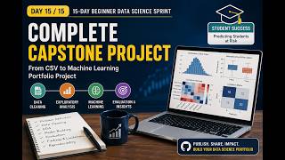 Day 15: Complete Data Science Capstone Project | From CSV to Machine Learning Portfolio 🚀