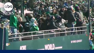 Eagles' Super Bowl parade takes over Philadelphia