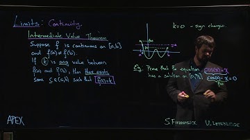 Limits: Continuity - 09. IVT - example