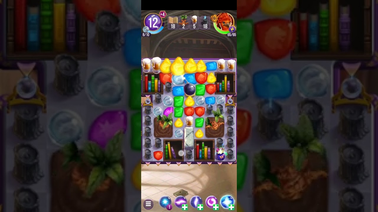 Harry Potter: Puzzles & Spells level 2014 no boosters