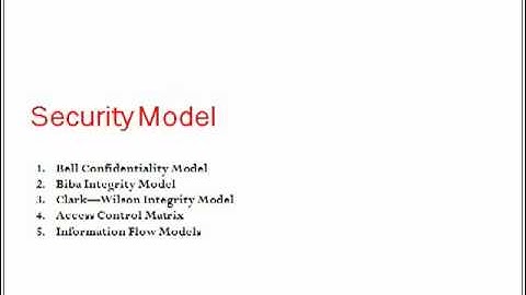 Topic 7 Security Architecture and Design