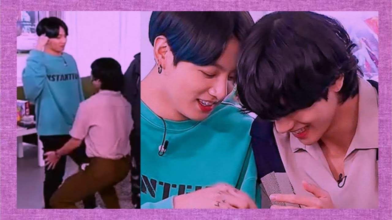 Jungkook en gay panic al sentir el tacto de Tae / Derrochando amor #16