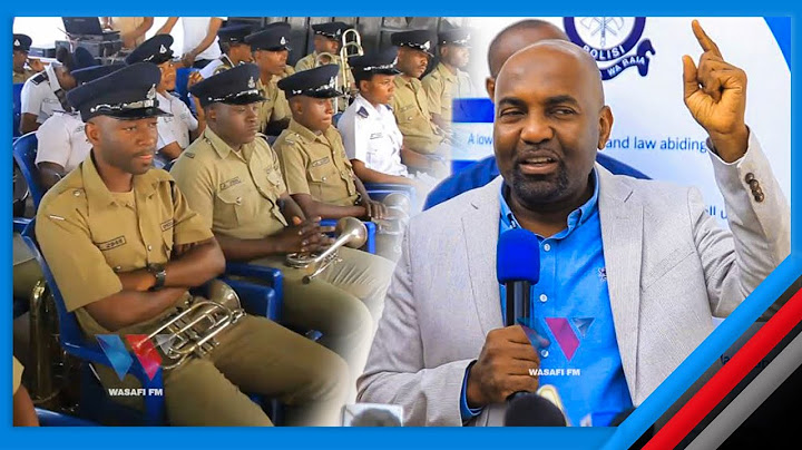 WAZIRI MASAUNI AWAAMBIA POLISI - "TUSIMUANGUSHE RAIS SAMIA, TUCHEZE MUZIKI WAKE"