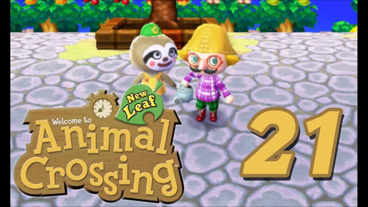 Animal Crossing New Leaf Episode 21 (Weeding Day) YouTube