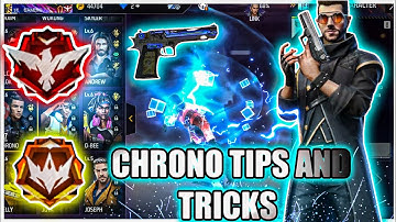 🔥Chrono Character Tips And⚡ Tricks With Every Match Booyah😱 - Garena Free Fire ||