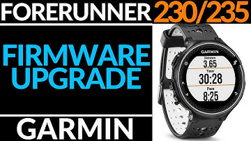 How To Update Software on Garmin Forerunner 230 / 235