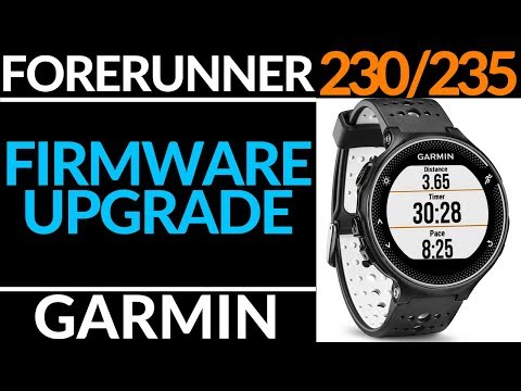 How To Update Software Garmin Forerunner 230 / -