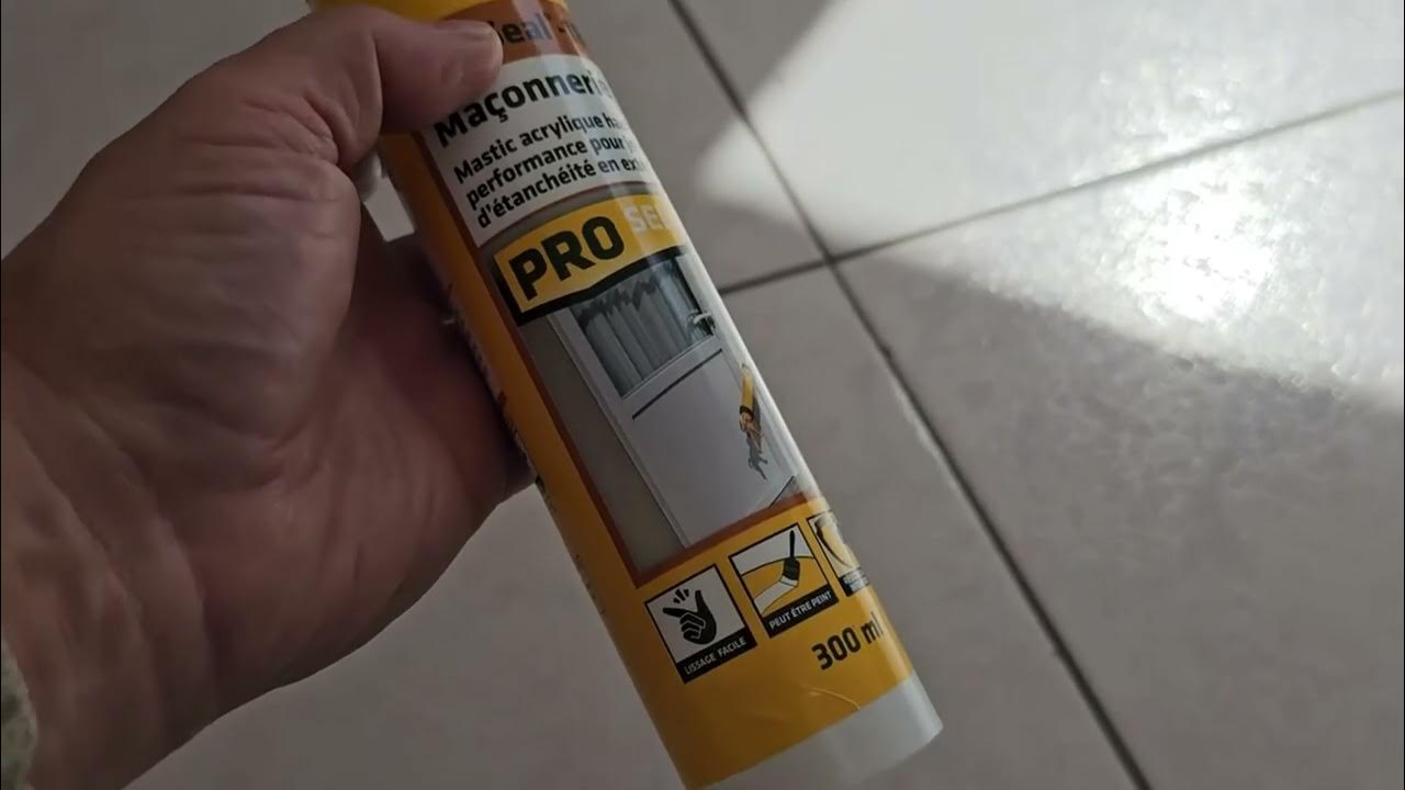 Mastic-joint acrylique pour maçonnerie SikaSeal®-184